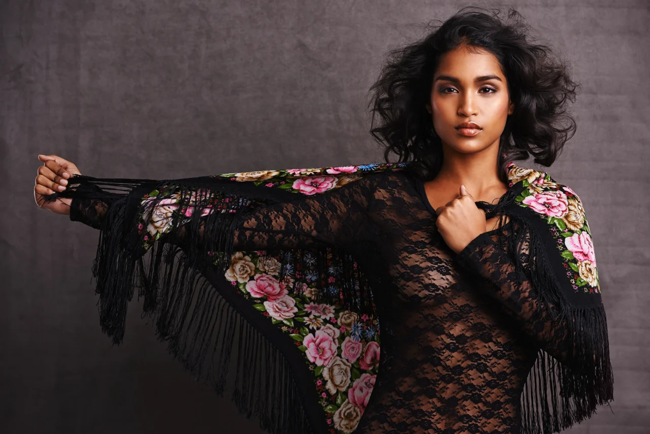 Modelo en sesion de fotos para onlyfans